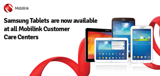 Mobilink Launches 3G Enabled Samsung Tablets