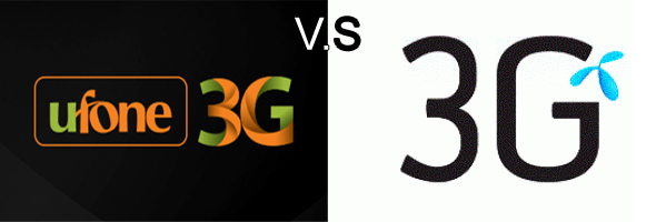 Ufone 3G Packages Vs. Telenor 3G Packages