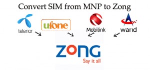 How To Convert Your SIM To Zong
