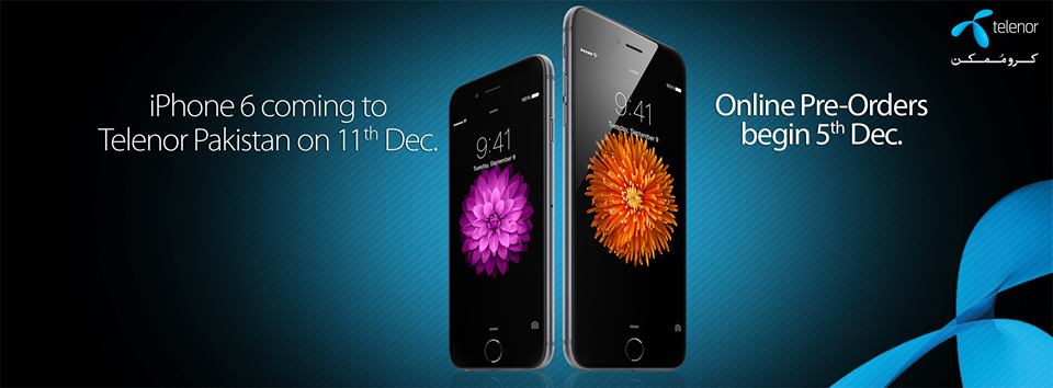 Telenor Announces Pre-Ordering and Selling Date of iPhone 6 and iPhone 6 Plus