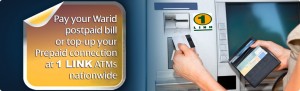 Warid Offers 1LINK ATMs For Postpaid Bill Payment And Top-Ups