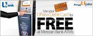 UPaisa Debit Card Brings Free Transactions