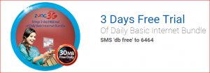 Zong Offers Free Mobile Internet for 3 Days