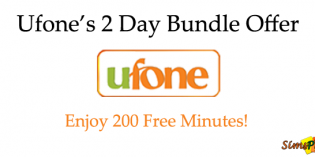 Ufone 2 Day Bundle Offer – Enjoy 200 FREE Minutes