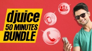 Djuice 50 Minutes Bundle Offer - Get FREE On-Net Minutes