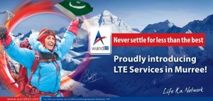 Warid Launches its 4G LTE Services in Murree