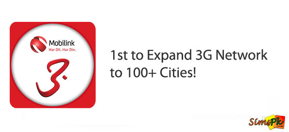 Mobilink Becomes 1st Operator to Expand 3G Network to 100+ Cities