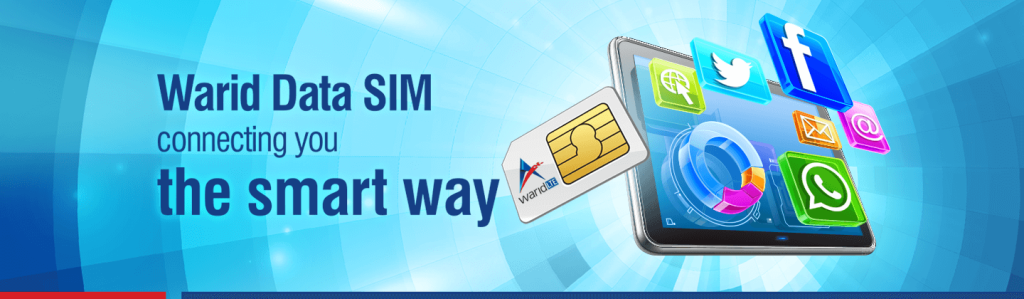 Warid Data SIM - Special SIM to Provide Online Connectivity