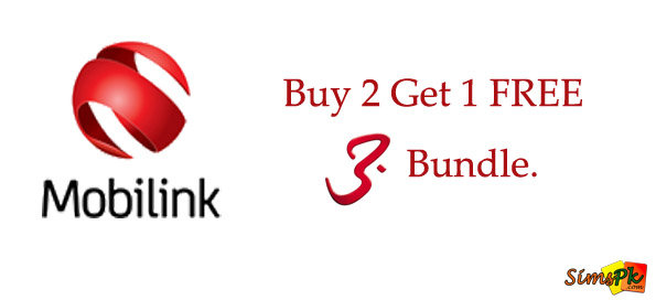 Mobilink Brings “Buy 2 Get 1 FREE” Offer On Its 3G 3 day Bundle