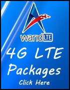 Warid 4G LTE Packages