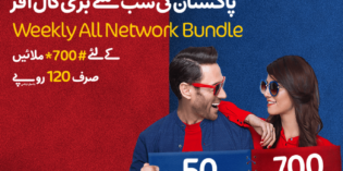 Jazz Weekly All Network Offer for Prepaid Customers